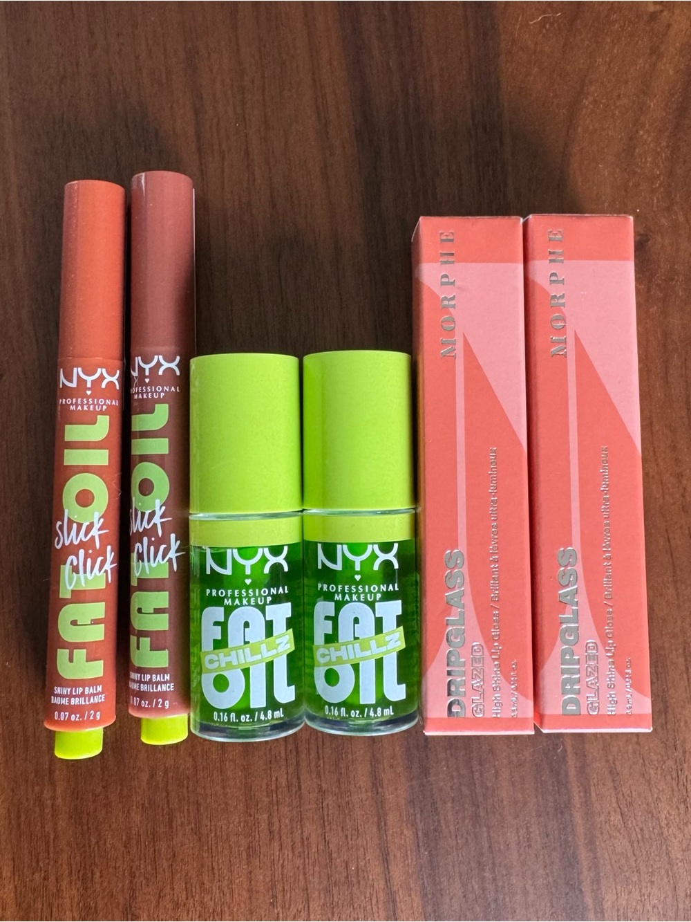 Makeup Lip Gloss Bundle NYX & Morphe - NEW